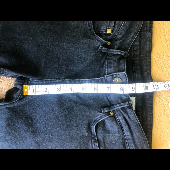 H&M Low Waist Bootcut Black Jeans Sz 30 (29) - Picture 13 of 16